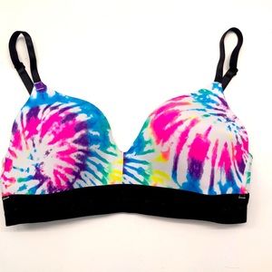 Victoria’s Secret PINK Wear Everywhere Wireless Tie Dye Bra